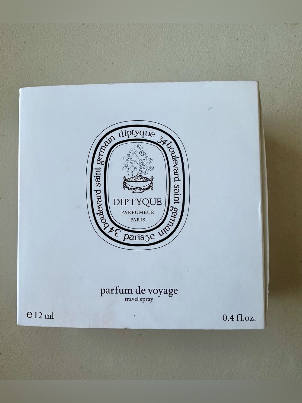 Diptyque Parfum de Voyage Travel Spray Atomizer Set- NO Fragrance included.